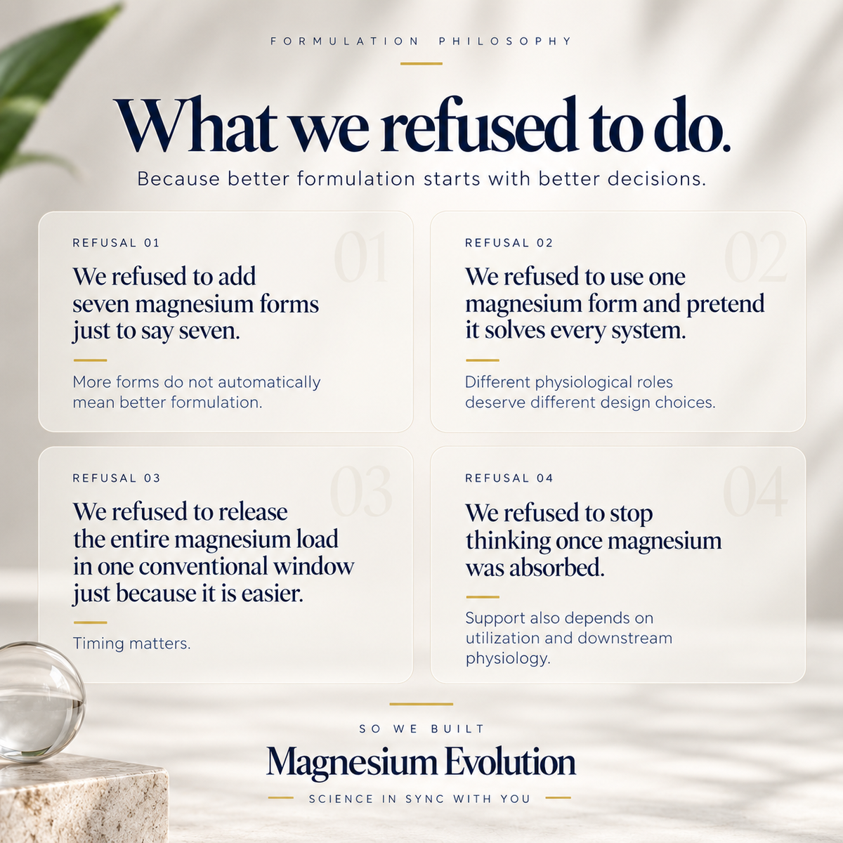 Magnesium Evolution